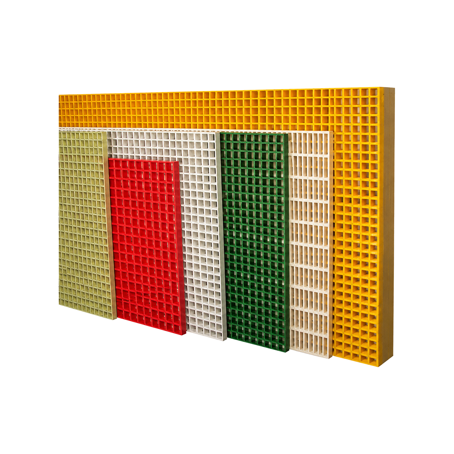 ChenXing GS-0801 FRP Grating white background product image GS-0801